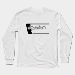 Dagenham in Escort Mexico style graphic: dark version Long Sleeve T-Shirt